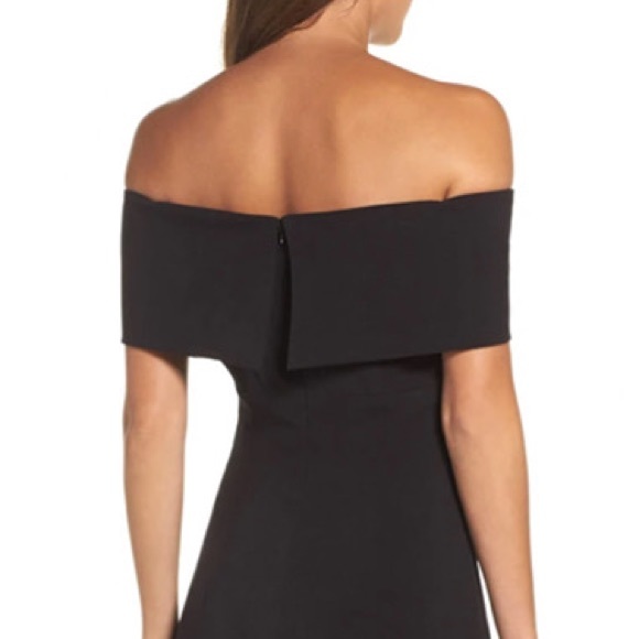 ๐ Eliza J Green Off the Shoulder Bow Dress Sz 6 - Picture 5 of 9